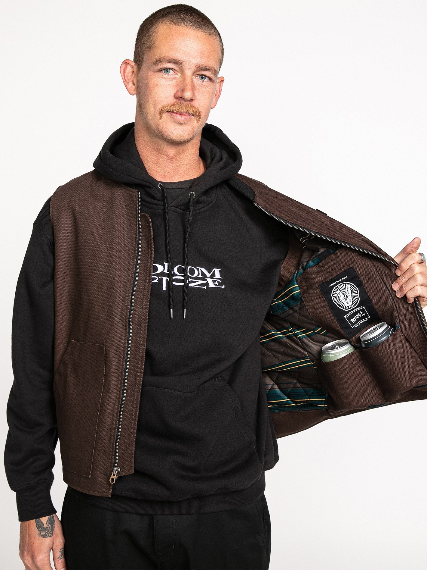 Frickin Skate Chinohose – SCHWARZ