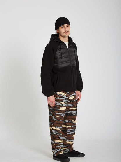 Pinz And Needles Cargohose - BARK BROWN
