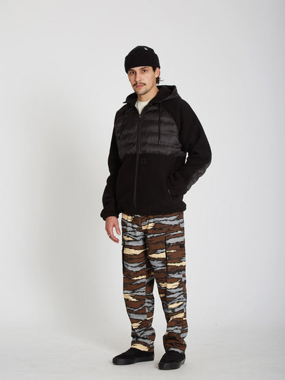 Pinz And Needles Cargohose - BARK BROWN