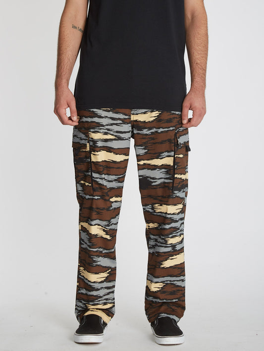 Pantalon Cargo Pinz And Needles - BARK BROWN