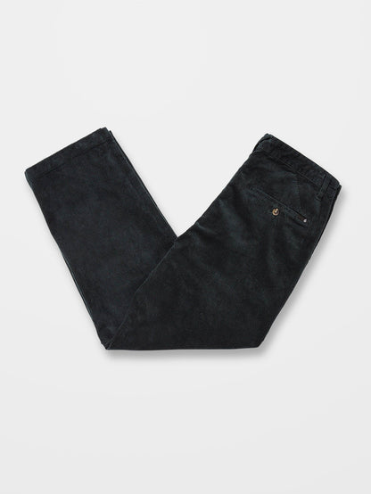 Louie Lopez – Schmal zulaufende Cordhose – ZEDERNGRÜN