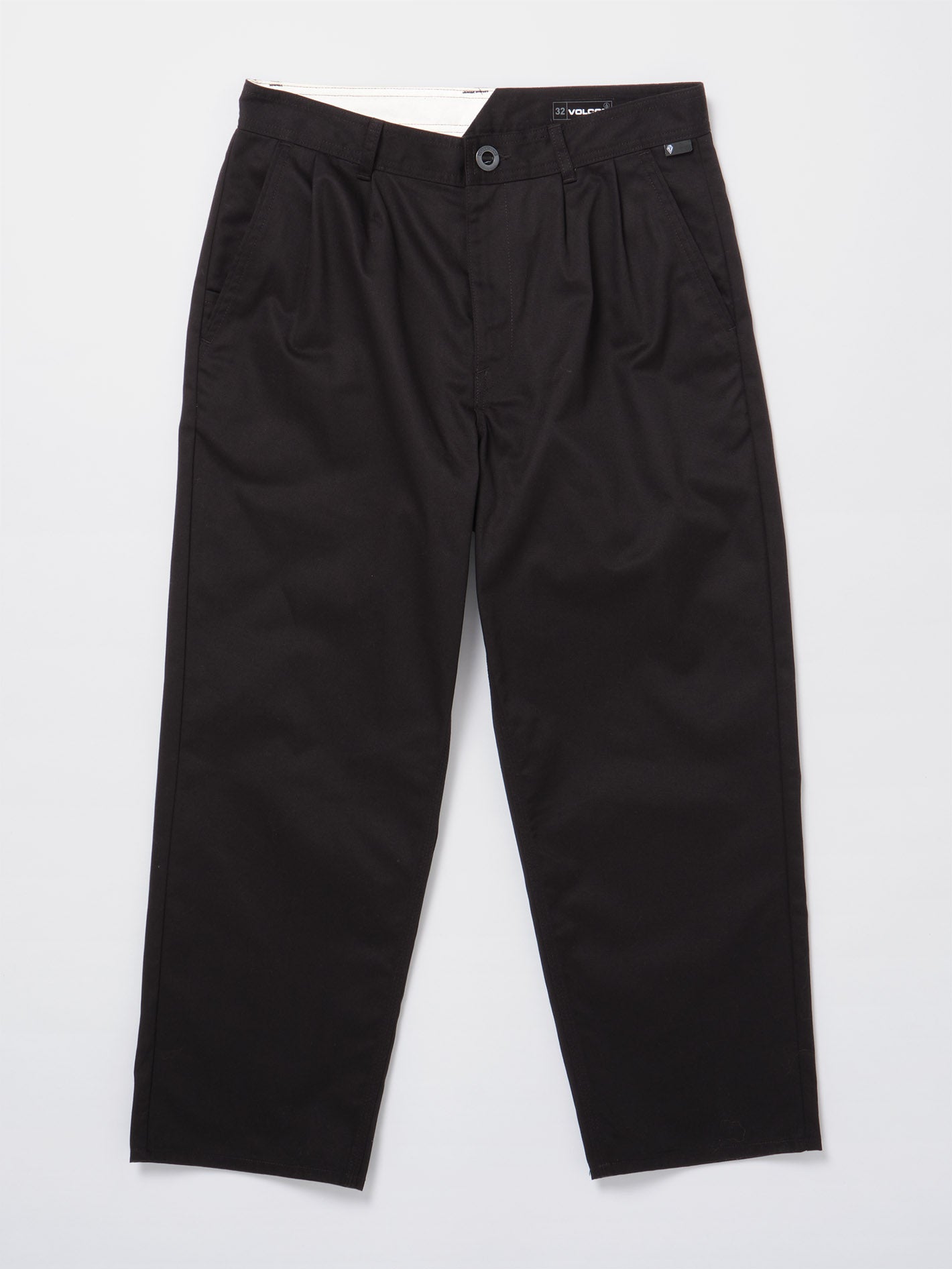 Pantalon Chino Pleat Briqlayer - BLACK