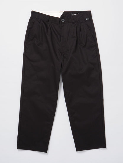 Pantalon Chino Pleat Briqlayer - BLACK