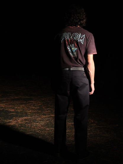 Pantalon Chino Pleat Briqlayer - BLACK