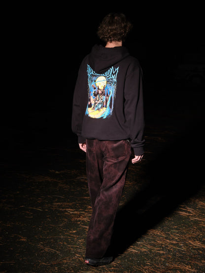 Billow Tapered Ribbed Pants - BITTERSCHOKOLADE