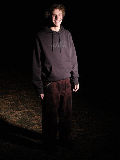 Billow Tapered Ribbed Pants - BITTERSCHOKOLADE