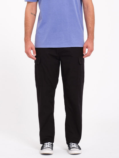 Pantalon Cargo Tapered Strange Tripper - BLACK