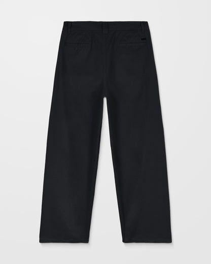 Baggos Bundfaltenhose - Schwarz