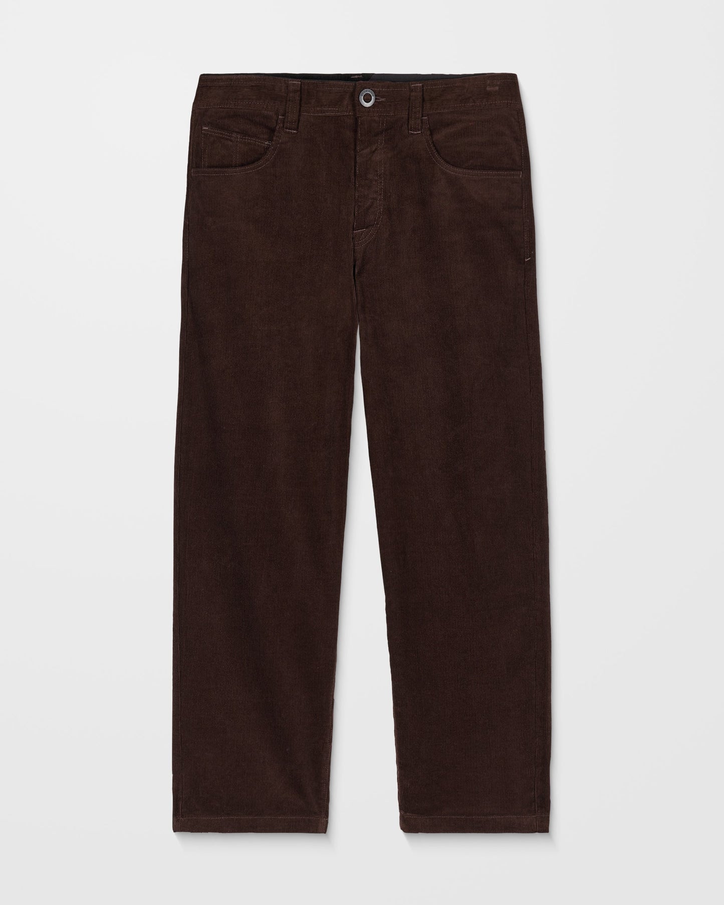 Frickin – Lockere, konisch zulaufende Cordhose – Kakao