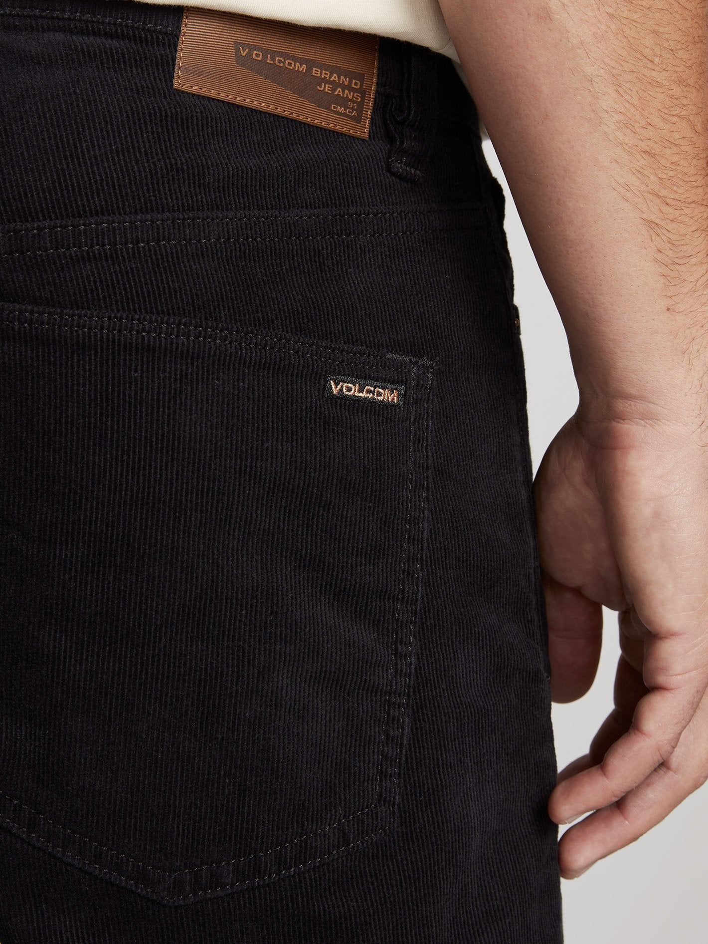 Pantalon Solver 5 Pkt Cord - Black