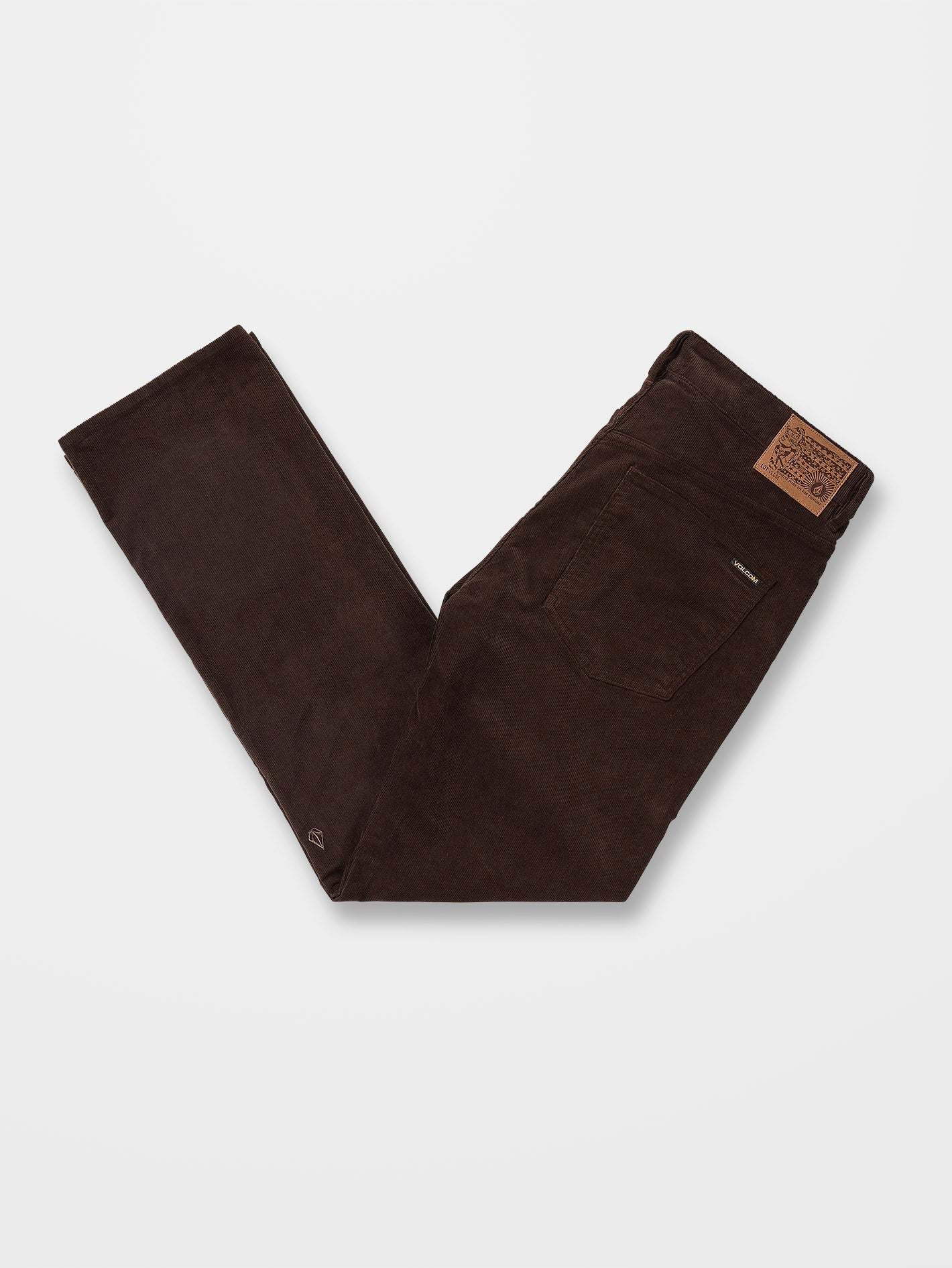 Pantalon Côtelé Solver - DARK BROWN