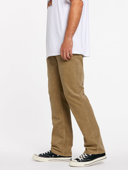 Pantalon en velours côtelé Solver 5 poches - KHAKI