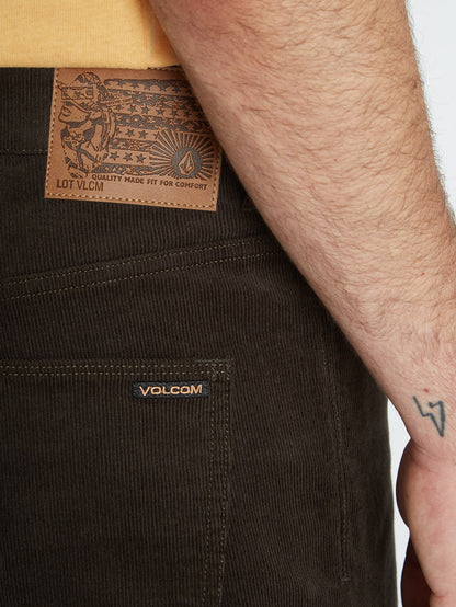 Solver 5-Pocket-Cordhose – GESPÜLTES SCHWARZ