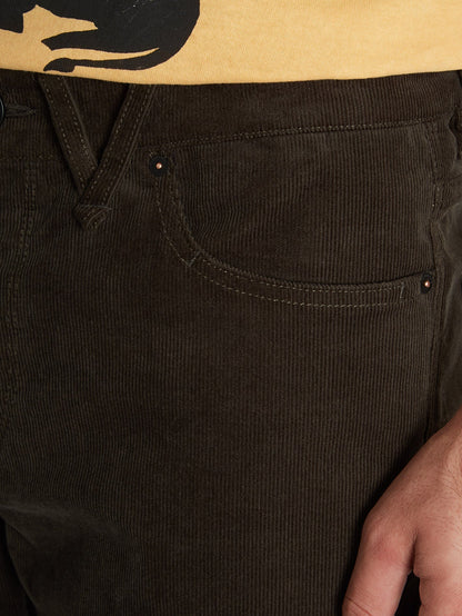 Solver 5-Pocket-Cordhose – GESPÜLTES SCHWARZ