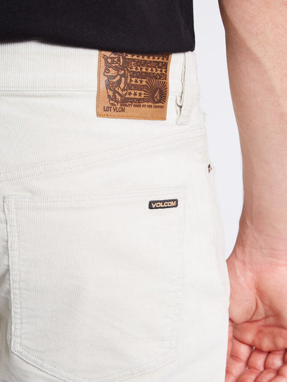 Solver 5 Pocket Ribbed Pants - Stone
