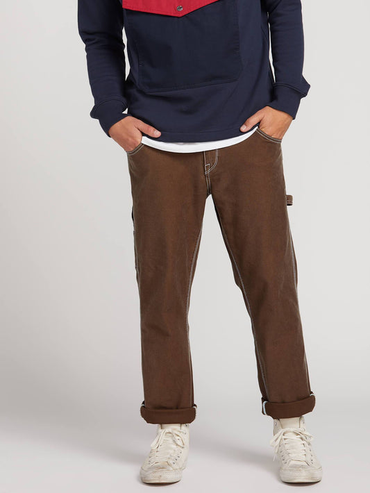Pantalon Whaler Util - Dark Brown