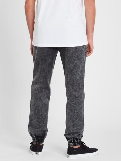 Pantalon Jogger Denim - Black