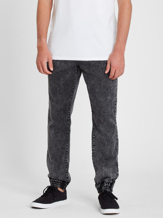 Pantalon Jogger Denim - Black