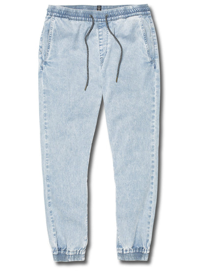 Denim Jogger Pants - Blue