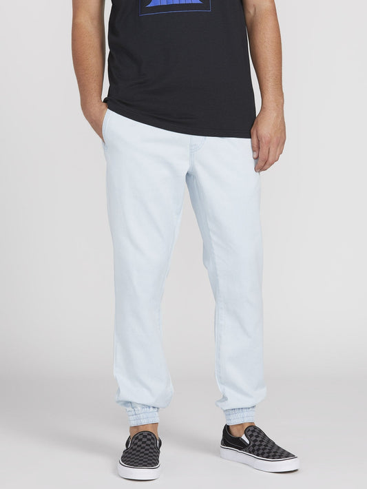 Denim-Jogginghose - HELLBLAU