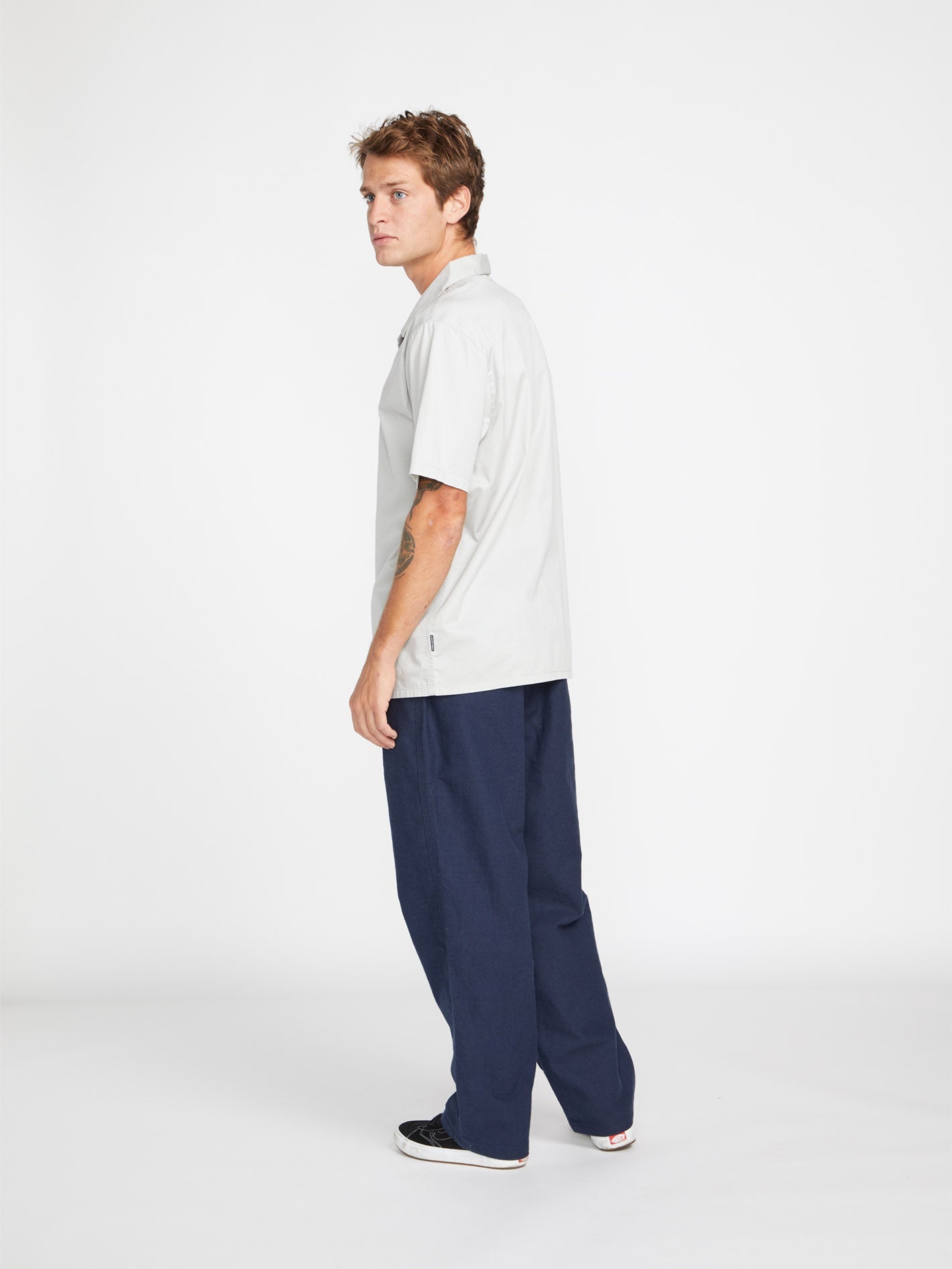 Vitals Axel Loose Tapered Skate Pants - NAVY