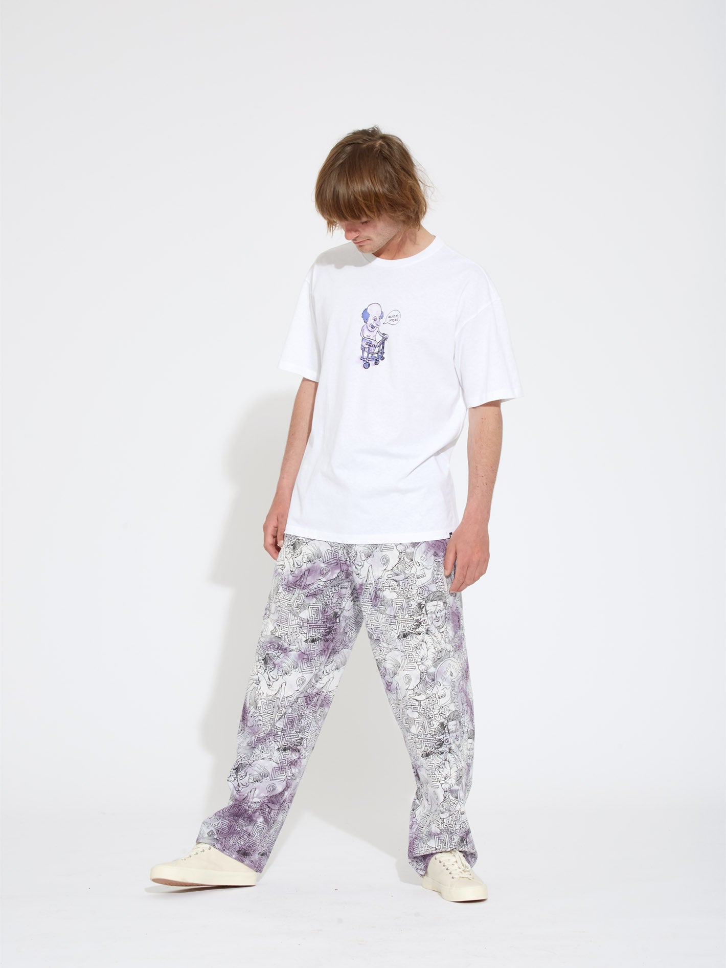 Pantalon Ed Merlin Murray Elasticated Waist - PRINT