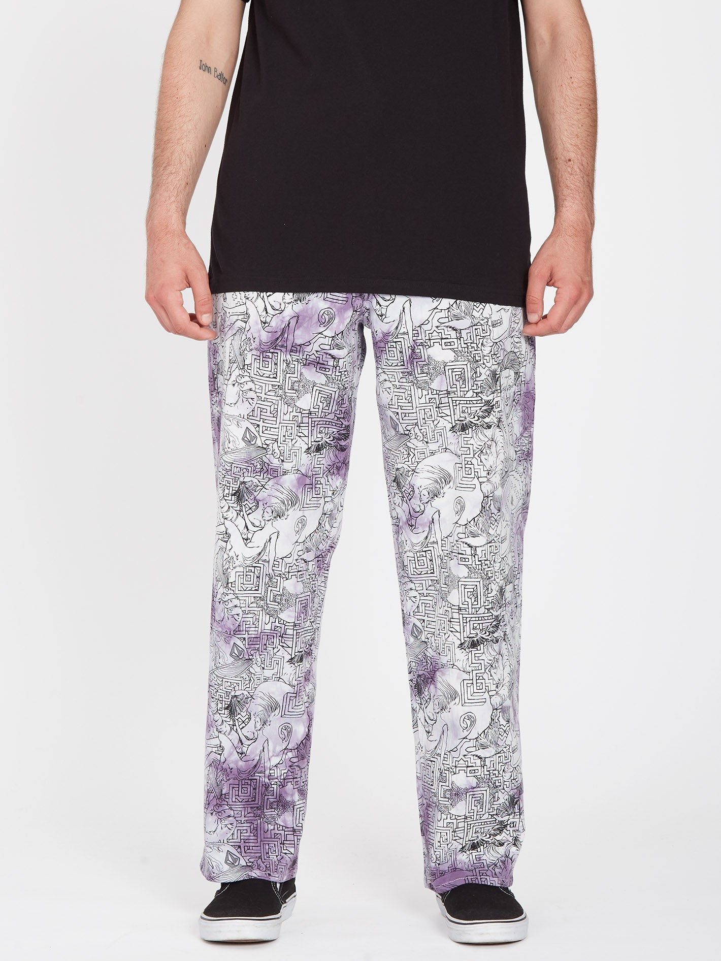 Pantalon Ed Merlin Murray Elasticated Waist - PRINT