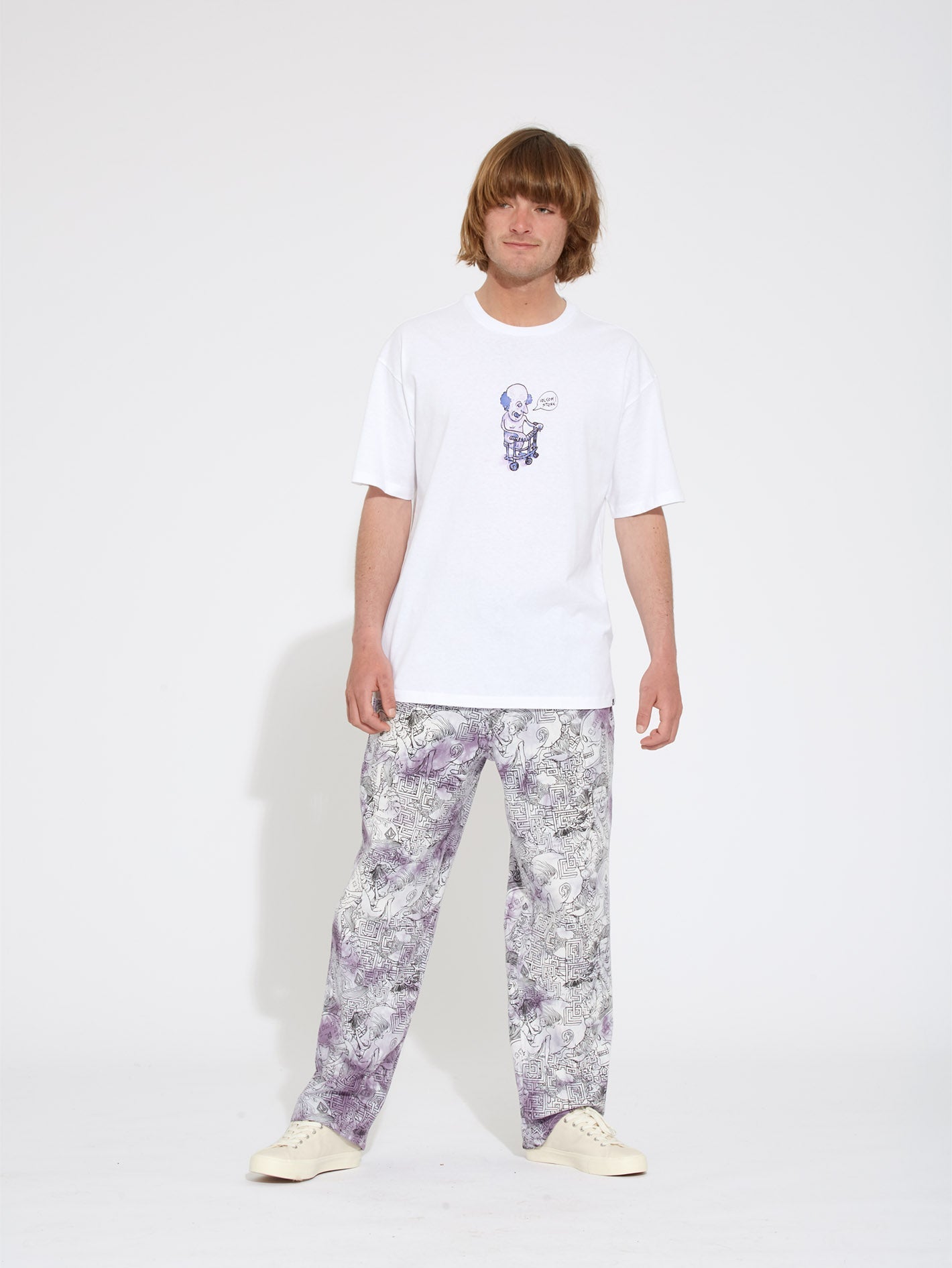 Pantalon Ed Merlin Murray Elasticated Waist - PRINT