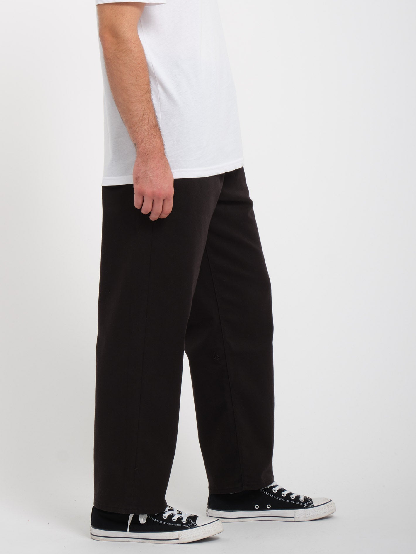 Outer Spaced Casual Pants - BLACK