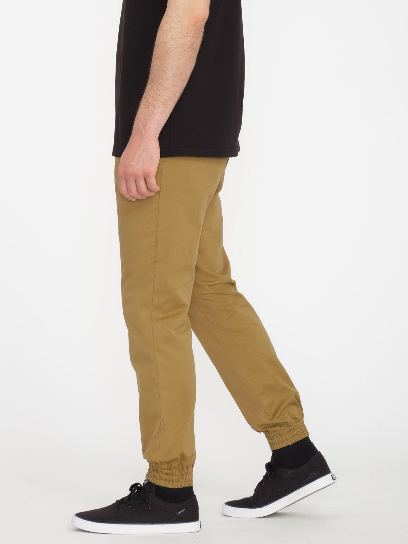 Frickin Slim Jogger Pants - DARK KHAKI