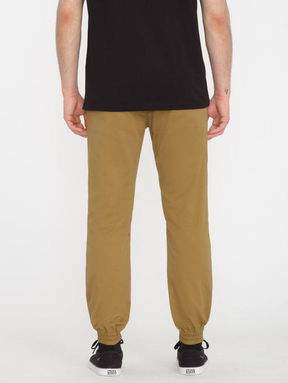 Frickin Slim Jogger Pants - DARK KHAKI