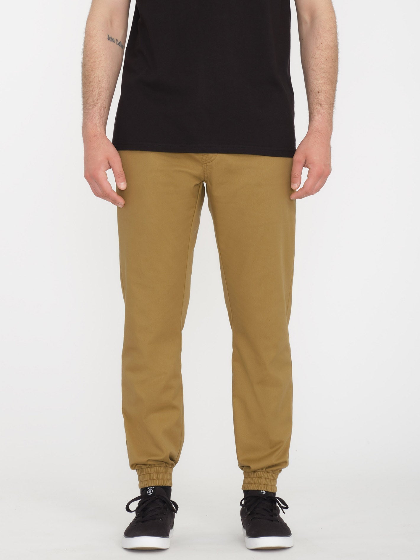 Frickin Slim Jogger Pants - DARK KHAKI