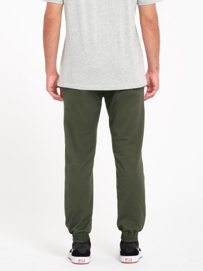Frickin Slim Jogger Pants - DARK GREEN