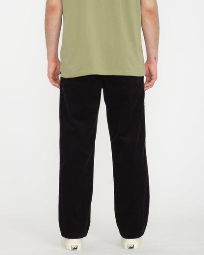 Pantalon À Taille Élastique Psychstone - Black