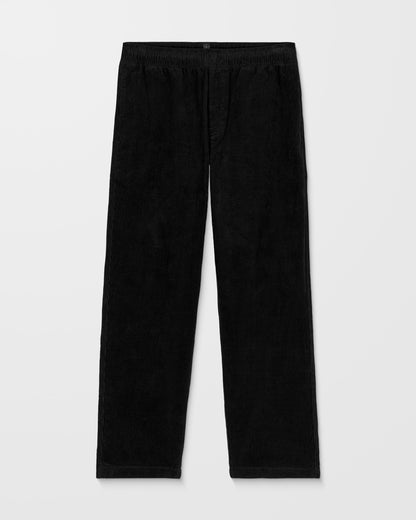 Pantalon À Taille Élastique Psychstone - Black