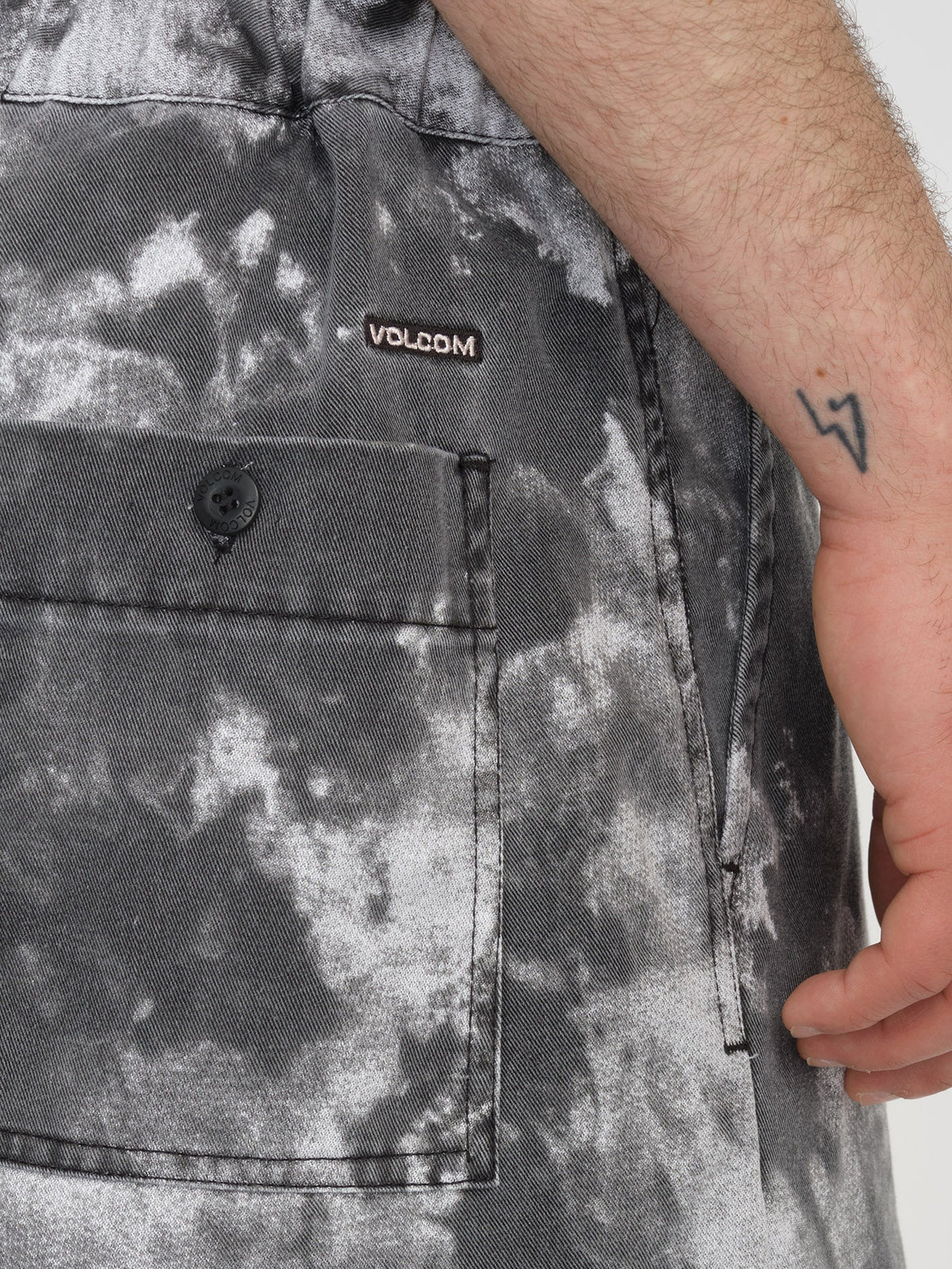 Pantalon BeachAsphalt - BLACK WHITE