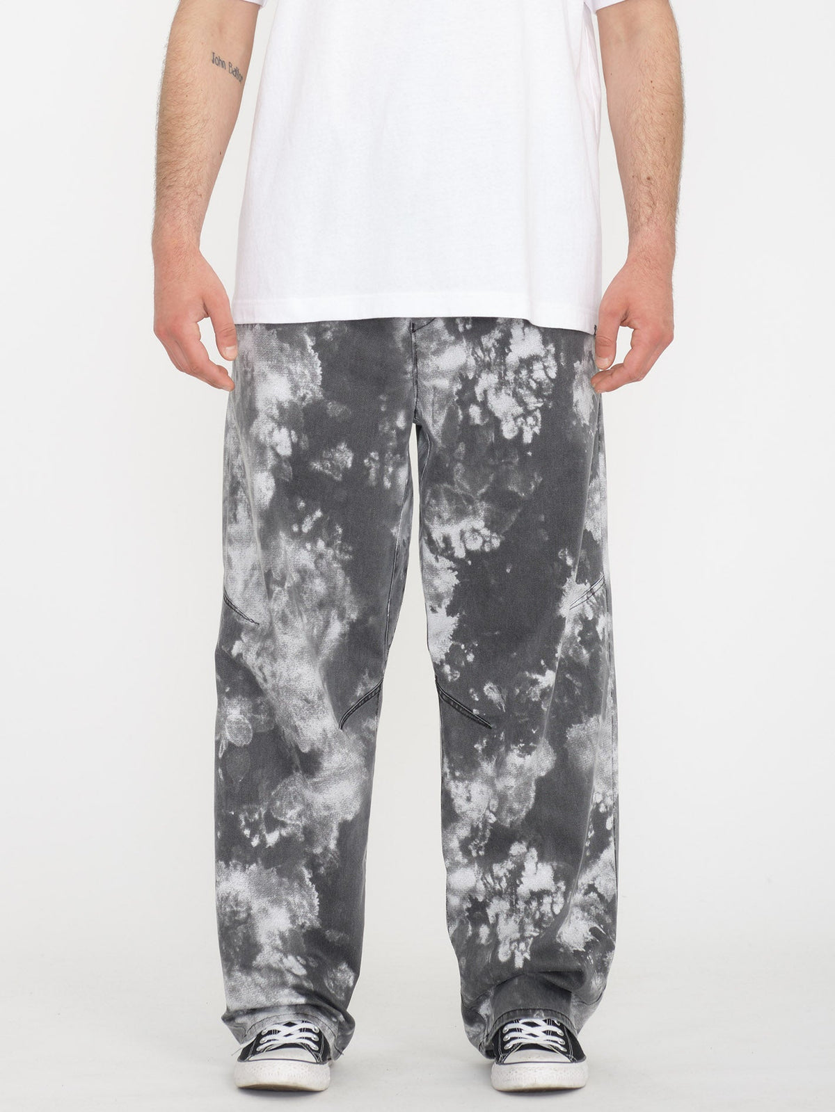 Pantalon BeachAsphalt - BLACK WHITE