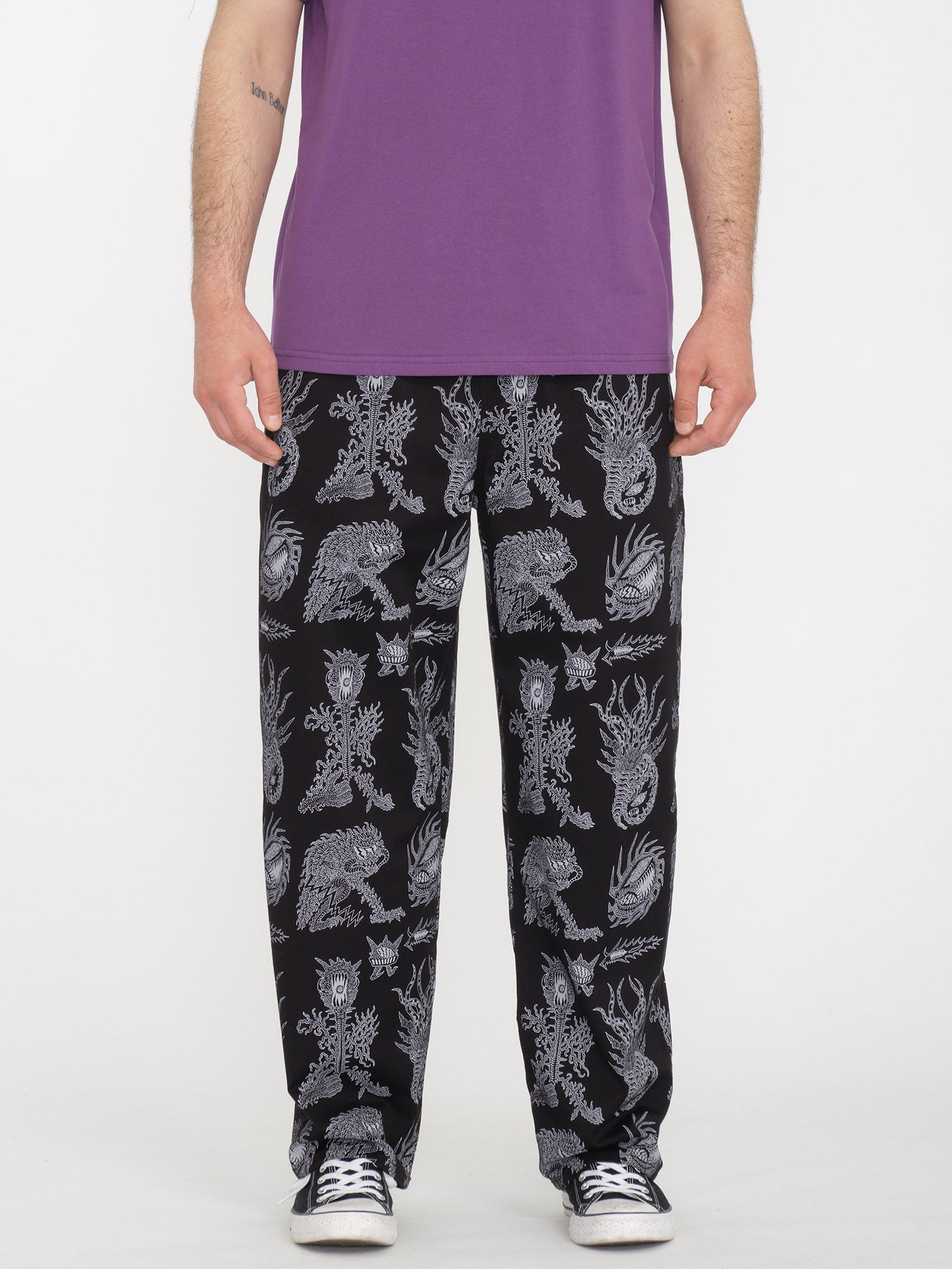 Tetsunori Freazy Pants - BLACK