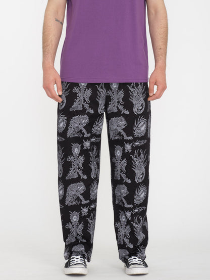 Tetsunori Freazy Pants - BLACK