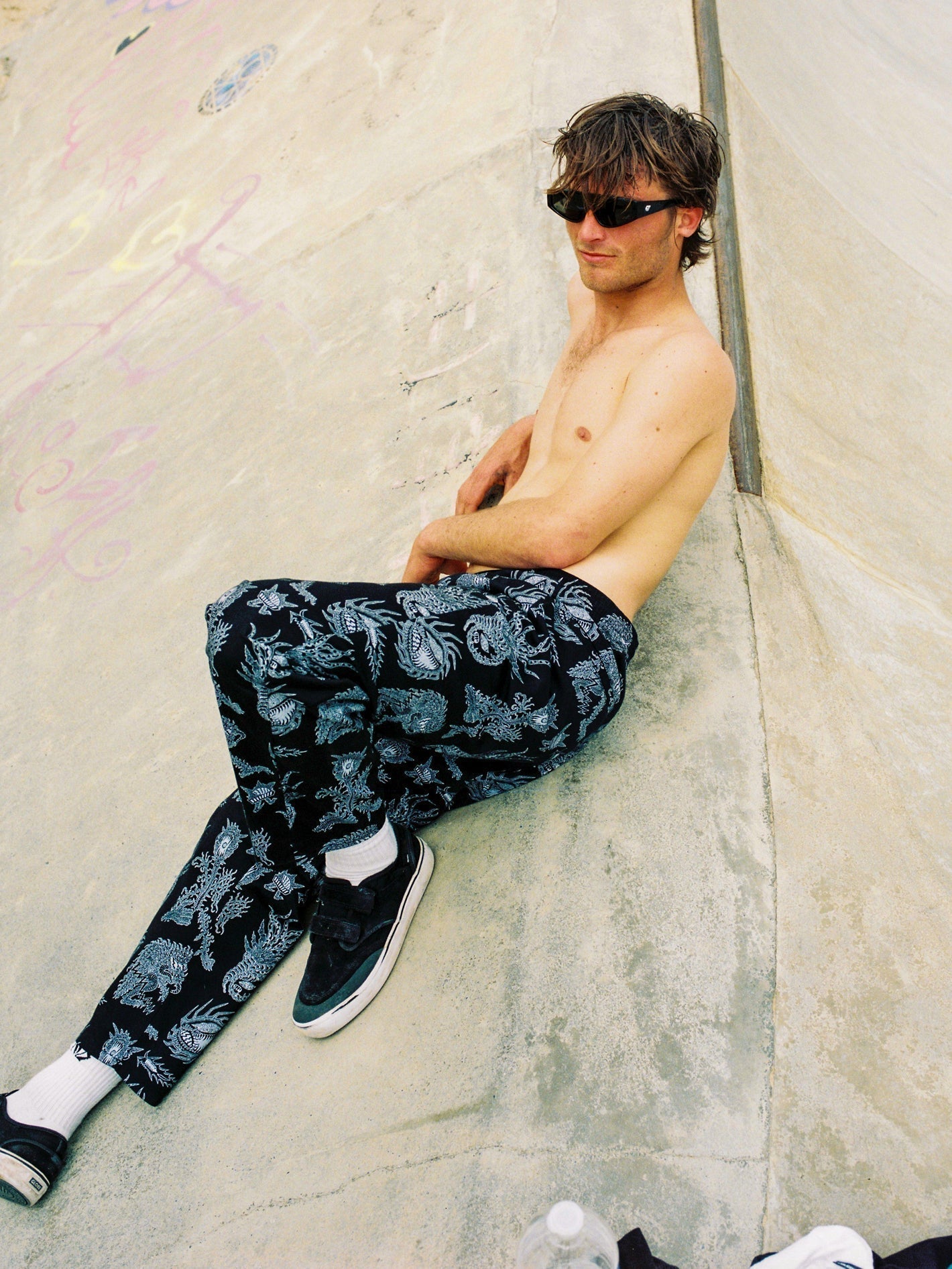 Tetsunori Freazy Pants - BLACK