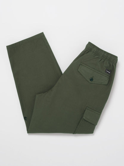 Billow Tapered Cargo Pants - SQUADRON GREEN