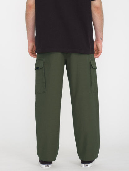 Billow Tapered Cargo Pants - SQUADRON GREEN