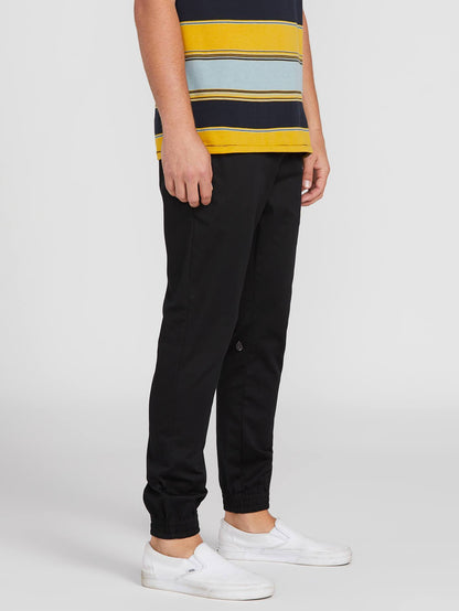 Frickin Slim Jogging Pants - BLACK