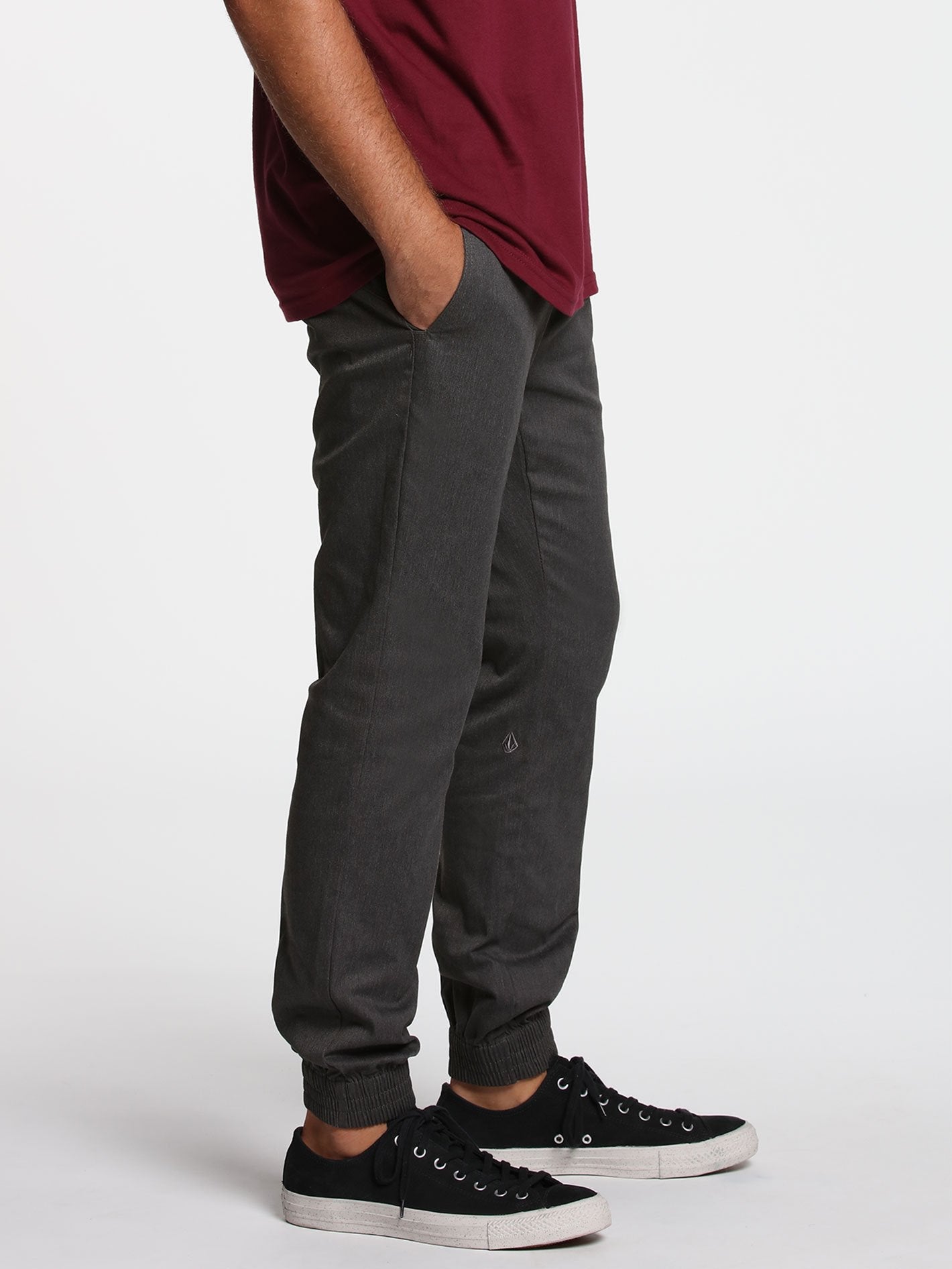 Frickin Slim Jogger Pants - CHARCOAL HEATHER
