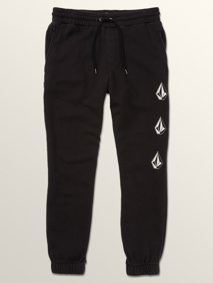 Deadly Stones Trousers - Washed Black