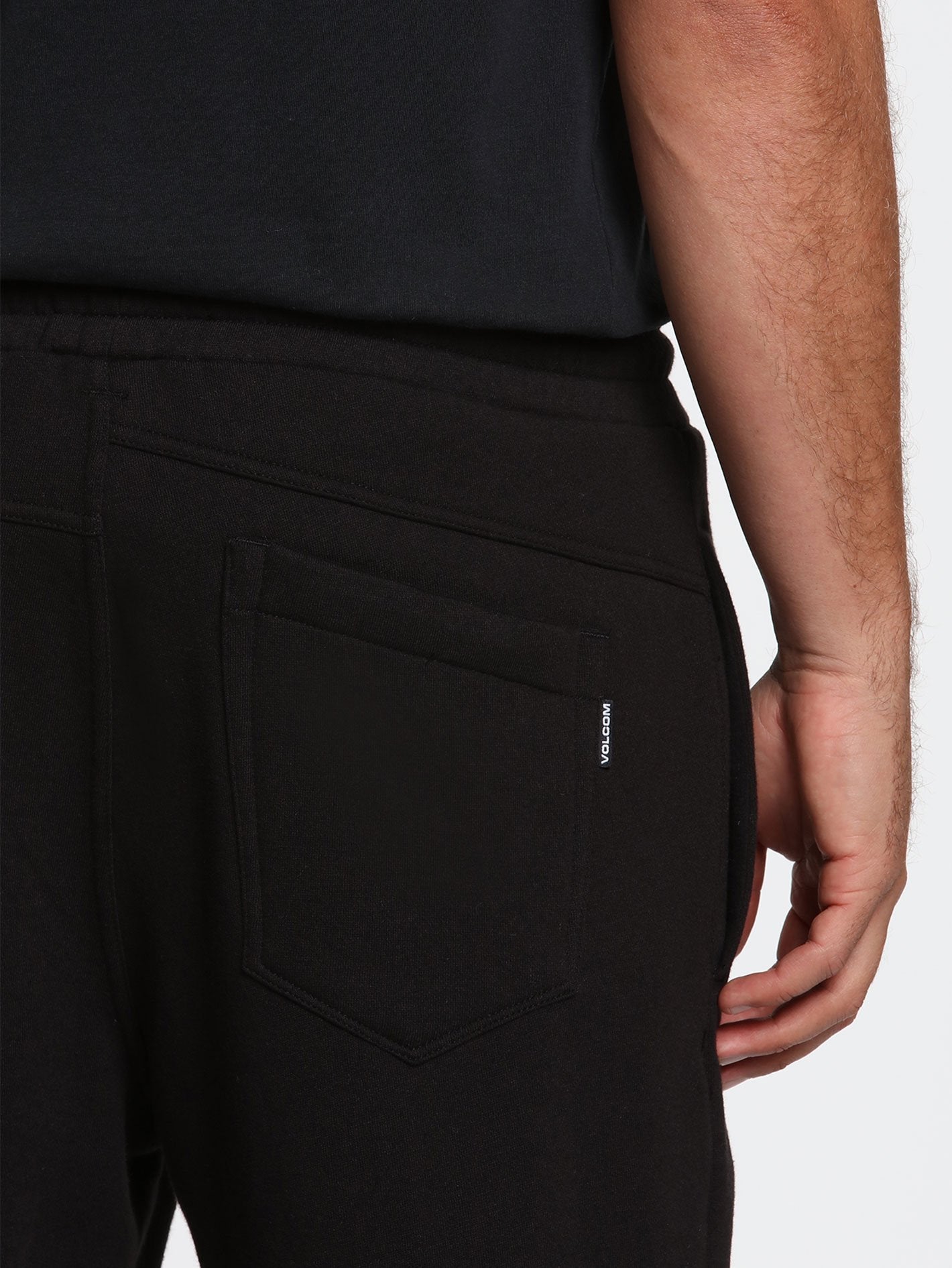 Pantalon Stone Stack Fleece - BLACK