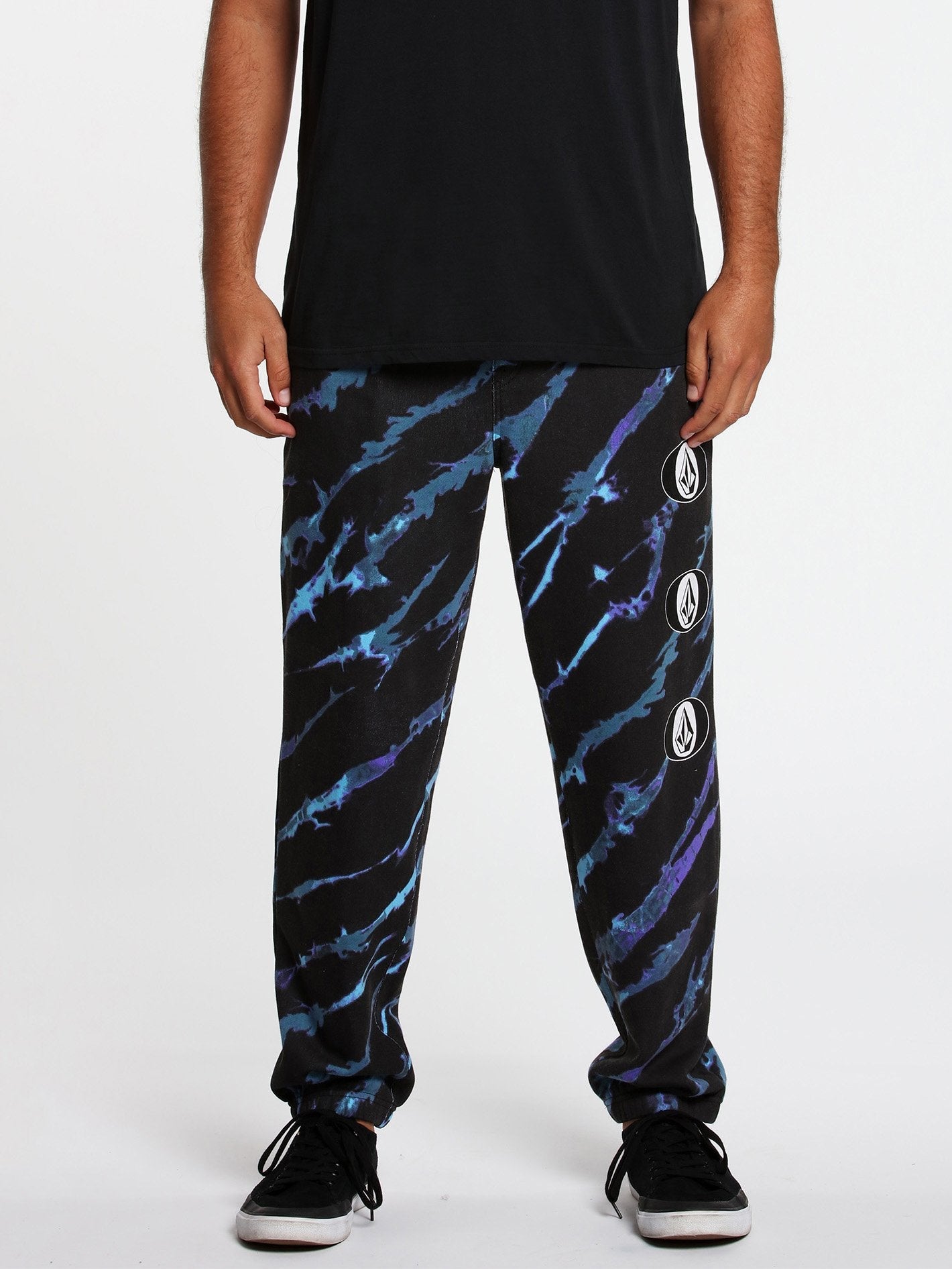 Stone Stack Fleece Pants - MULTI