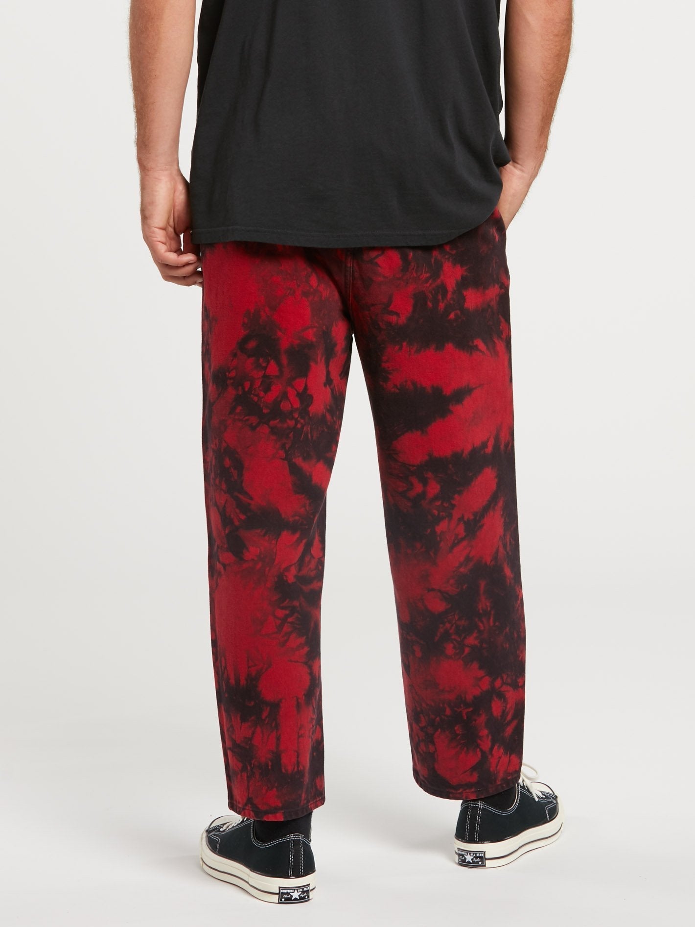 Strange Times Pants - DEEP RED