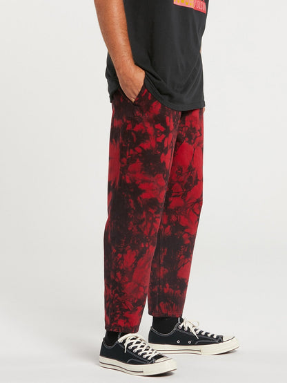 Strange Times Pants - DEEP RED