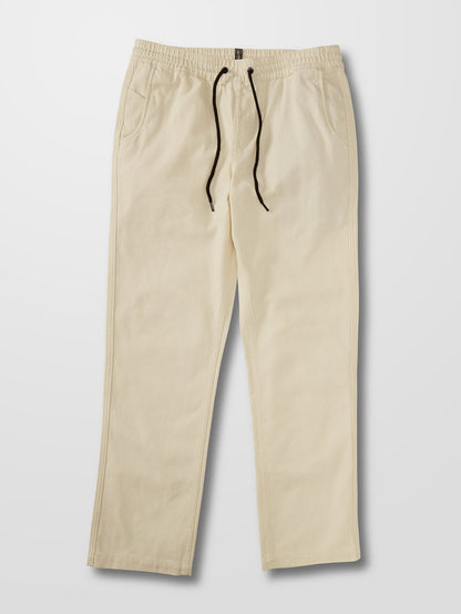Rainer Elastic Waist Trousers - WHITECAP GRAY